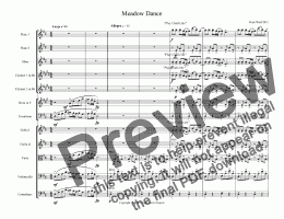 page one of Meadow Dance