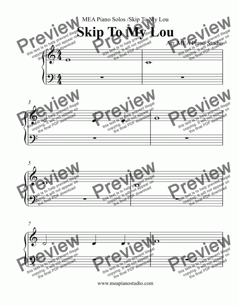 skip-to-my-lou-download-sheet-music-pdf-file