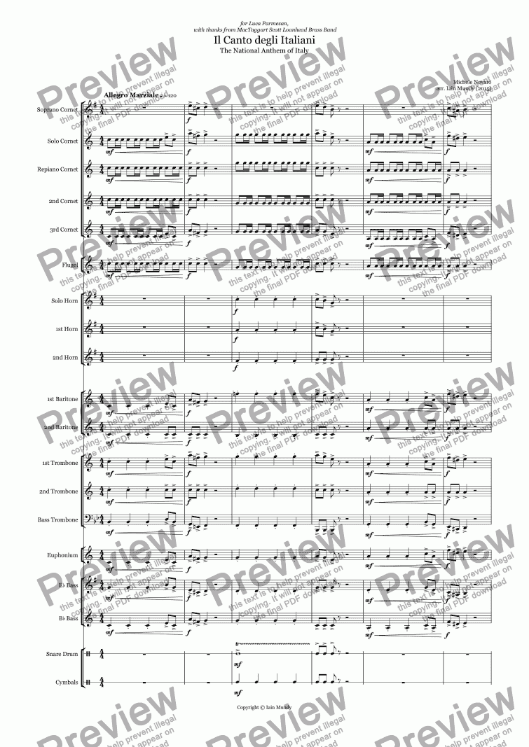 giulietta degli spiriti sheet music score pdf