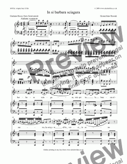 page one of In sì barbara sciagura [Semiramide: mezzo]