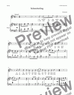 page one of Schmetterling Op.79 no.2