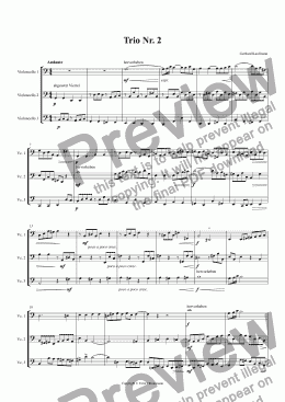 page one of Trio Nr. 2