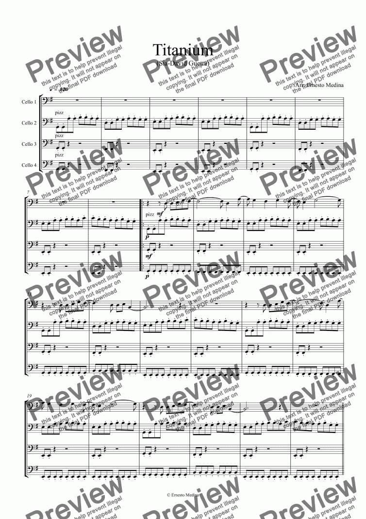 Titanium Sia David Guetta Download Sheet Music Pdf File