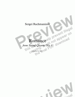 page one of Romance