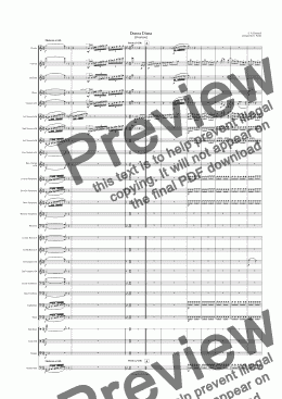 page one of Donna Diana Overture (CB)