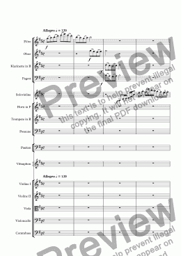 page one of 3. Violinkonzert