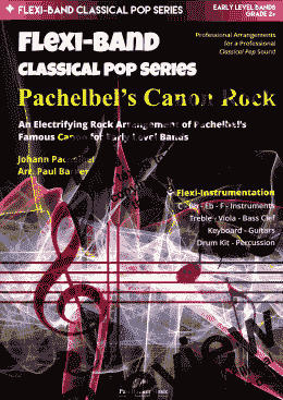 page one of Pachebel’s Canon Rock (Flexi-Band)