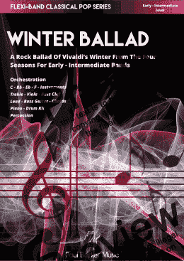 page one of Vivaldi’s 4 Seasons Winter Ballad (Flexi-Band)