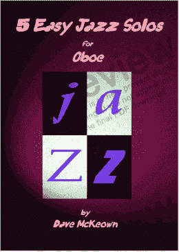 page one of 5 Easy Jazz Solos for Oboe and Piano