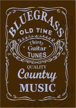 page one of 30 Bluegrass and Country Tunes EADGBE tab for Guitar