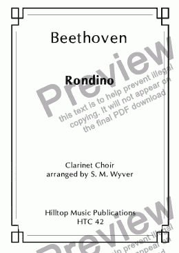 page one of Rondino