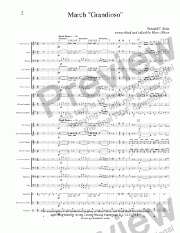 page one of Seitz - March Grandioso