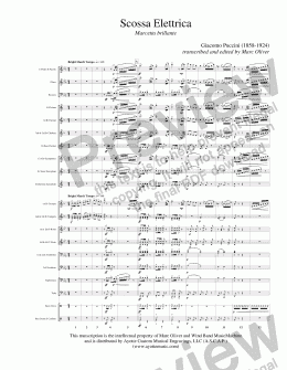 page one of Puccini - Scossa Elettrica