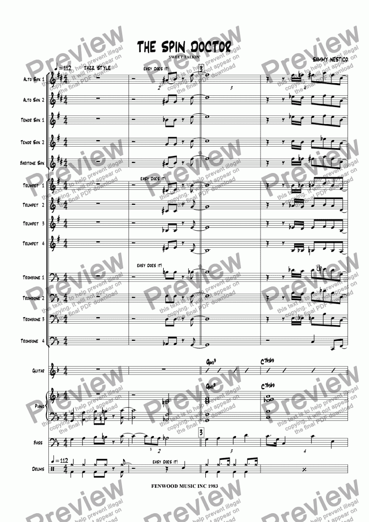 the-spin-doctor-download-sheet-music-pdf-file