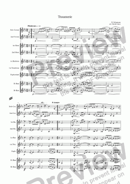 page one of Traumerie [Schumann]