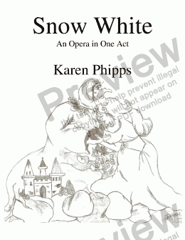 page one of Phipps - Snow White: An Opera in One Act