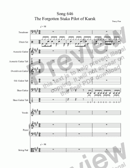 page one of Song 646 The Forgotten Stuka Pilot of Kursk