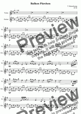 page one of Balkon Pärchen