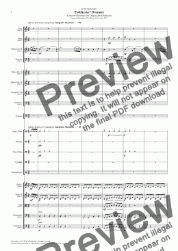 page one of 'Colchester' Overture, Op. 10