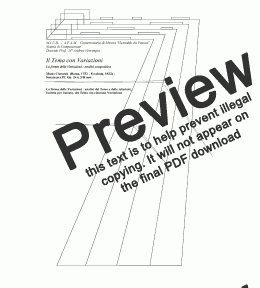 page one of A. Verrengia, Proiezione grafico-analitica della Forma Variazioni  