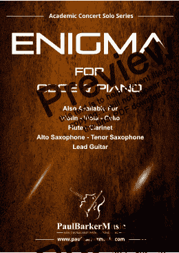 page one of Enigma  (Oboe & Piano) 