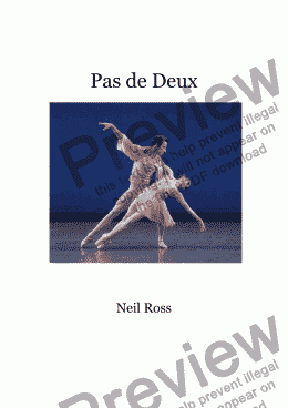 page one of Pas de Deux