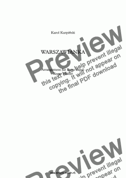 page one of Warszawianka