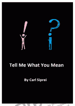 page one of Tell Me What You Mean