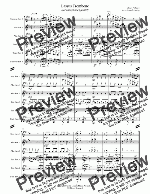 lassus-trombone-for-saxophone-quintet-download-sheet-music-pdf