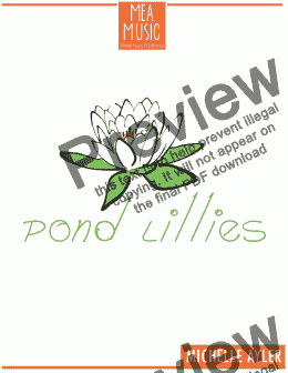 page one of Pond Lilies