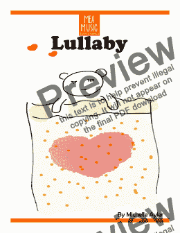 page one of Lullaby