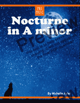 page one of Nocturne in A Minor