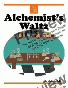 page one of Alchemist's Waltz