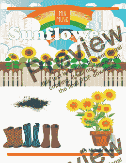 page one of Sunflowers