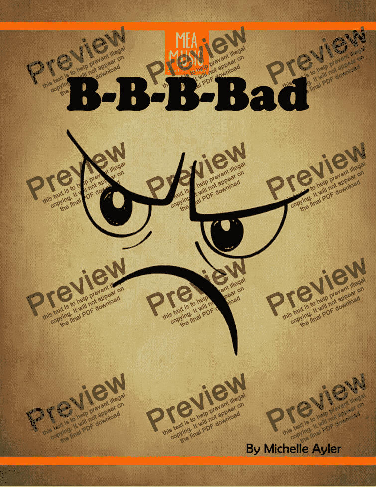 B-B-B-Bad - Download Sheet Music PDF File