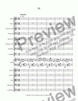 page one of Piano Concerto in E-flat Major (3rd mvt)