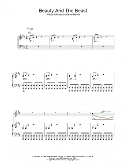 page one of Beauty And The Beast (Piano, Vocal & Guitar Chords)