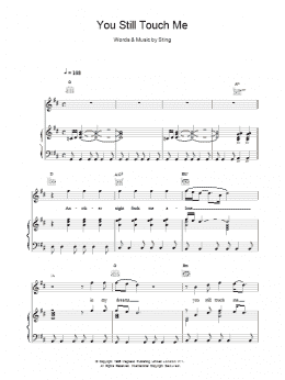 page one of You Still Touch Me (Piano, Vocal & Guitar Chords)