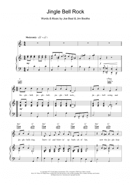 page one of Jingle Bell Rock (Piano, Vocal & Guitar Chords)