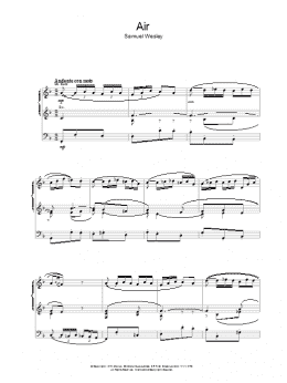 page one of Air (Organ)