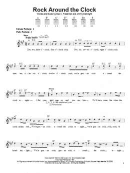 page one of Rock Around The Clock (Easy Guitar)