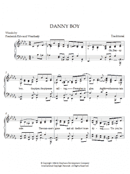 page one of Danny Boy (Easy Piano)