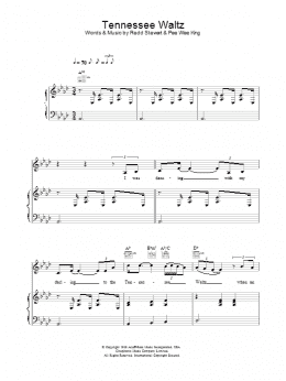 page one of Tennessee Waltz (Piano, Vocal & Guitar Chords)