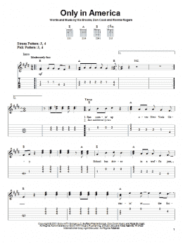 America: Free Lead Sheets and Easy Guitar Tabs