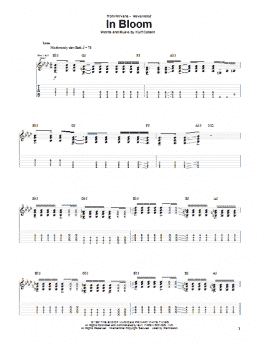 page one of In Bloom (Guitar Tab)