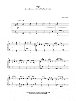 page one of Largo (Piano Solo)