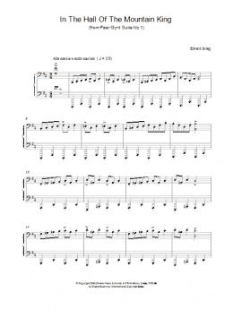 page one of In The Hall Of The Mountain King (Piano Solo)