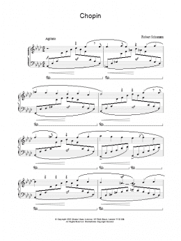 page one of Chopin (Piano Solo)