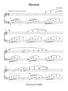 page one of Reverie (Educational Piano)