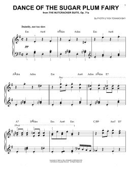 page one of Dance Of The Sugar Plum Fairy (from The Nutcracker) (Easy Piano)